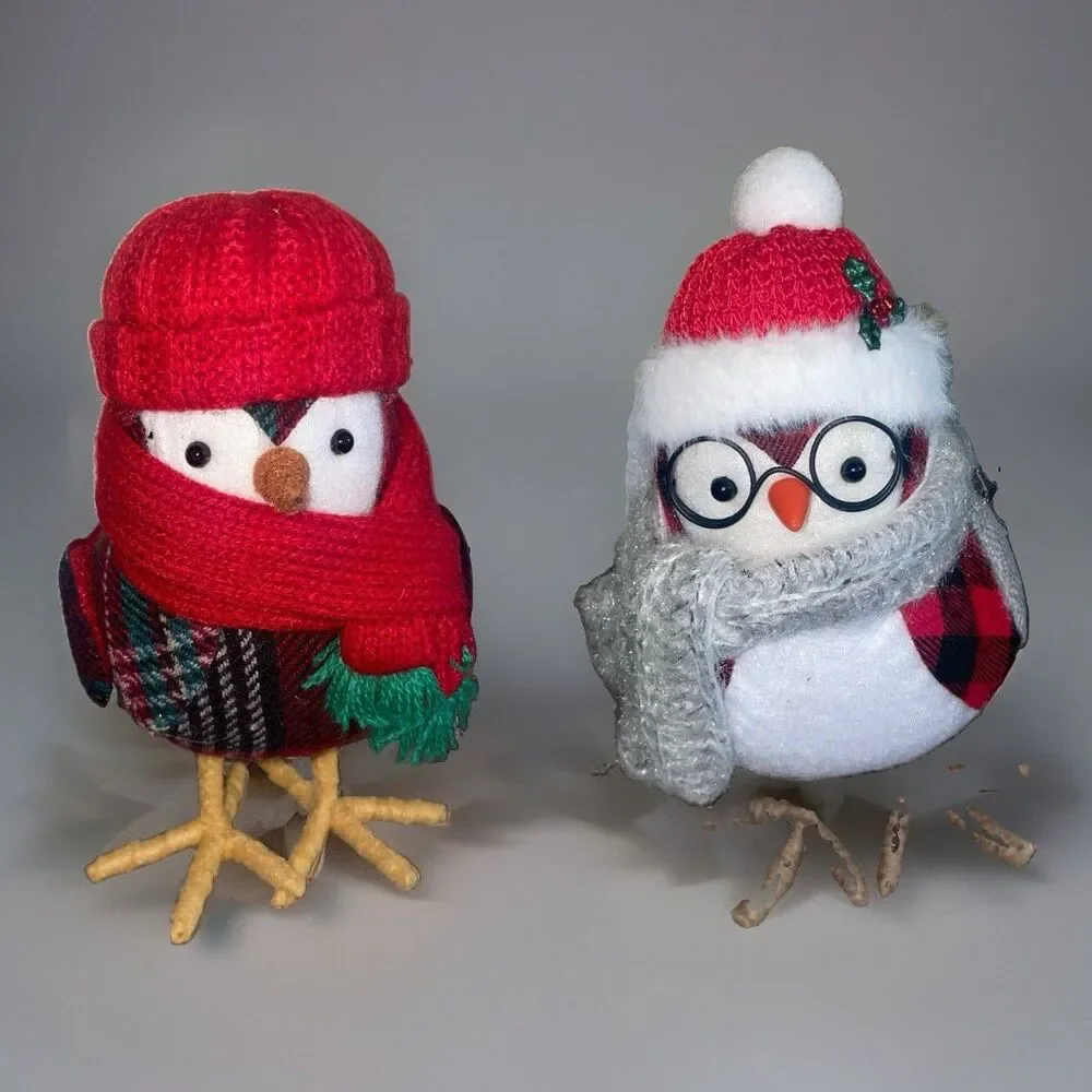 Target Birds Spritz Featherly Friends Wondershop Christmas Holiday Plaid Briggs